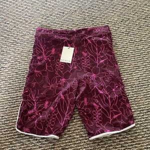 Neon paradise fox shorts